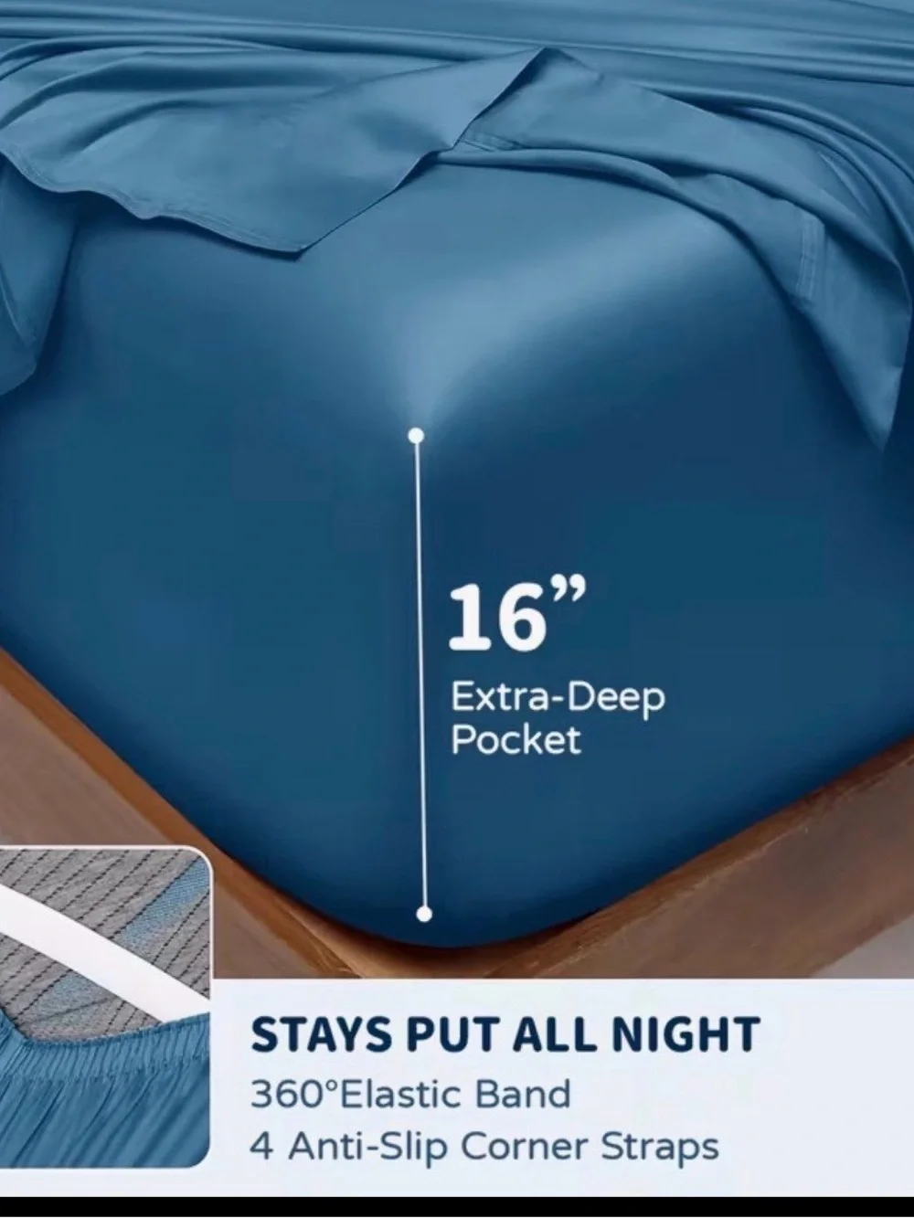 Cooling Bamboo Sheet Set - Teal